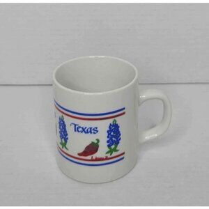 Vintage Texas State Souvenir Coffee Cup